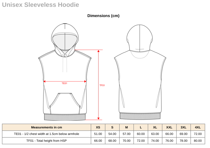 Sleeveless Hoodie
